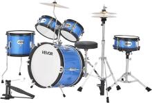 Vevor 5 Piece Drum Kit  Musical Instrument Drum  Art.287555 drum set for young musicians