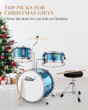 Kidsworld Musical Instrument Drum  Art.287556 drum set for young musicians