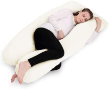 La Bebe™ Cushy Maternity Pillow Art. 5-172 Wild Life. Multifunctional Pregnancy Pillow (U-Shaped), Polyester Fiber Filling, 155×80 cm