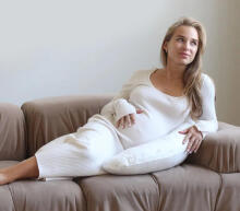 La Bebe™ Snug Maternity Pillow Art. 5-171 Wild Life. Pillow for Baby Sleep & Feeding, 20×70 cm