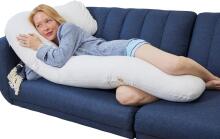 La Bebe™ Flopsy Pillow Art. 5-172 Wild Life. Cotton Nursing Maternity, 180 см
