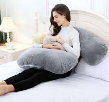 La Bebe™ Flopsy Pillow Art. 5-172 Wild Life. Cotton Nursing Maternity, 180 см