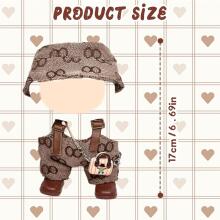 Kidsworld Doll Cloth Art.287804 Набор одежды для кукол высотой 17 см