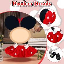 Kidsworld Doll Cloth Minnie Art.287806 Набор одежды для кукол высотой 17 см