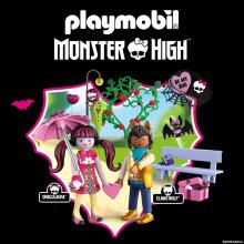 PLAYMOBIL Monster High – Valentīndienas randiņš ar Draculaura un Clawd