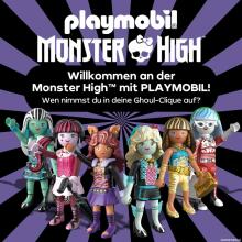 PLAYMOBIL Monster High – Valentīndienas randiņš ar Draculaura un Clawd