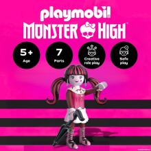 PLAYMOBIL Monster High – игровой набор «Дракулаура» для хэллоуинских приключений