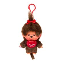 MONCHHICHI брелок Big Head, Девочка, 10 см