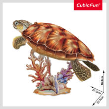 CUBICFUN NATIONAL GEOGRAPHIC 3D puzzle Sea Turtle