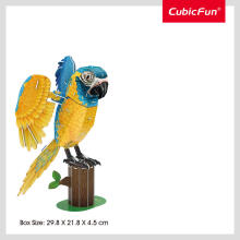 CUBICFUN NATIONAL GEOGRAPHIC 3D puzzle Blue-Throated Macaws