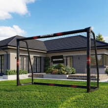 Futbola vārti ar tīklu futbolam 240x160x85 cm MOVEPRO