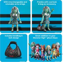 PLAYMOBIL Monster High – фигурка Фрэнки Штейн для Хэллоуина и ролевых игр