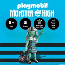 PLAYMOBIL Monster High – фигурка Фрэнки Штейн для Хэллоуина и ролевых игр
