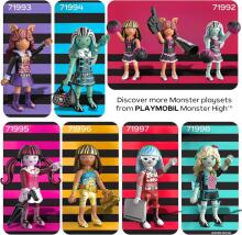 PLAYMOBIL Monster High – Ghoulia Yelps Figure Set for Spooky Fun & Creative Adventures