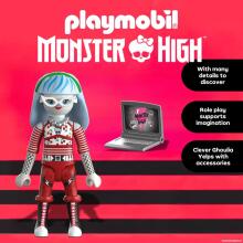 PLAYMOBIL Monster High – Ghoulia Yelps Figure Set for Spooky Fun & Creative Adventures