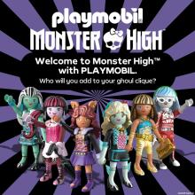 PLAYMOBIL Monster High – Ghoulia Yelps Figure Set for Spooky Fun & Creative Adventures
