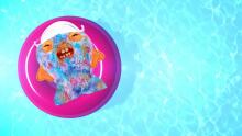 Fuggler Vacay Vibes – Funny Ugly Monster Plush (Cod Father, Multicolour)