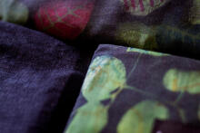 La bebe™ Mama Blouse Linen Art.2880 Universāla blūze grūtniecēm  no dabīga lina, Purvzaļš