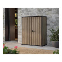 Garden shed Deco Vertical Shed warm brown tone