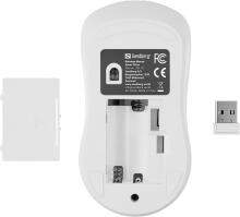 Sandberg 331-05 Wireless Mouse Saver White, Left+Right, USB-A dongle