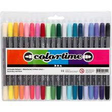 Creative Double-Sided Markers, 20 pcs