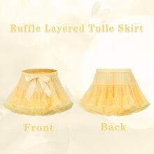 Bebe Basic Tu-Tu Luxury Skirt Light Pink Art.288182 Super kuplie svārciņi princesēm
