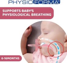 Chicco Physio Soft Art.288261 Pink Sleep-safe silicone pacifier, molded, 0 m+