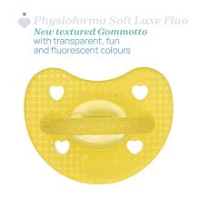 Chicco Silicone Physio Soft Art.288264 Mix Color  Sleep-safe silicone pacifier, molded, 0 m+,2 psc