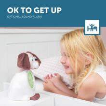 Zazu Kids Davy Dog Sleeptrainer Art.288270 Green Sleep Trainer with Davy's Night Light