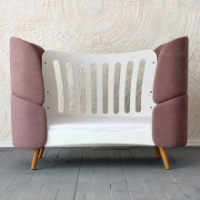 La Bebe™ Fly Bed Art.288276 Komfortabls ovāls bērnu porolona matracis/matracītis 66x136x9cm (Saderīgs ar Ingvart)
