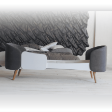 La Bebe™ Fly Bed Art.288277 Komfortabls ovāls bērnu porolona matracis/matracītis 66x166x9cm (Saderīgs ar Ingvart)