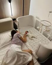 La Bebe™ Boho Bed Art.288282 Children's foam mattress 68x87x9cm (Compatible with Ingvart)