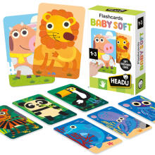 HEADU Flashcards Baby Soft