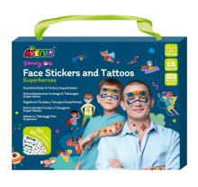 AVENIR Face Stciker and Tattoos Superheroes