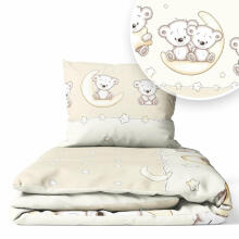 Cover set -  2 pcs - 135x100, 40x60 - LEON - BEIGE