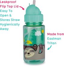 Tum Tum Watter Bottle Art.288460 Sloth Stanley Portable drinking cup with straw 400 ml.