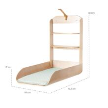 Roba Style Wall Changing Shelf   Art.288486 Natural Changing table (wall mounted)
