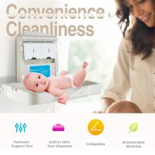 Kidsworld Removable Changing Table  Art.288488 White Changing table (wall mounted)