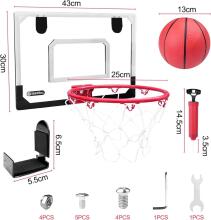 Bebe Basic Basketball Hoop Art.288490 basketbola grozs ar bumbu 13 cm