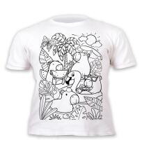 Splat Planet T-shirt with Markers Capybara