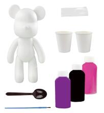 Splat Planet Creative Set Marble Bear, Pink