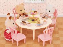 Sylvanian Coffee and Cake Set Art.5742 Kafijas un kūkas komplekts - Leļļu namiņu mēbeles