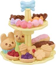 Sylvanian Coffee and Cake Set Art.5742 Kafijas un kūkas komplekts - Leļļu namiņu mēbeles