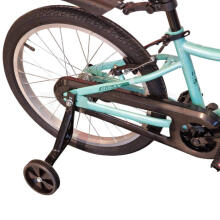 Bērnu velosipēds Bisan Lily V Turquoise (Rata izmērs: 20 Rāmja izmērs: 11)