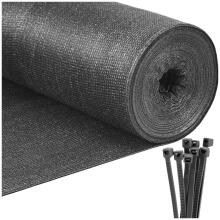 Shade net light anthracite 65 GSM 1.5 x 25 m SN0072