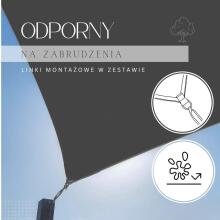 Sunshade SN0061 3 x 2 m dark grey