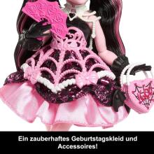 Monster High Scary Sweet Birthday – Дракулаура в праздничном платье с аксессуарами