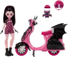 Monster High Дракулаура – скутер “Scare-Cruiser” с питомцем Count Fabulous