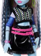 Monster High Frankie Stein lelle – īss džemperis, ādas svārki, Watzie un aksesuāri