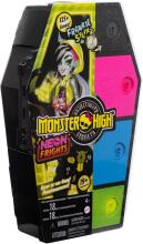 Monster High Skulltimate Secrets – Фрэнки Штейн Neon Frights с светящимися аксессуарами